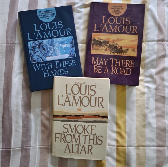 Louis L'Amour Book Trio - Picture 1 of 13